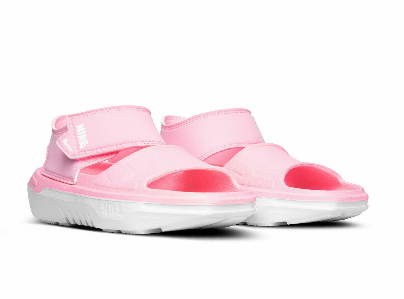 Nike Playscape GS Comfort Sandals Size 8.5 Artic Punch Pink White Size 7Y