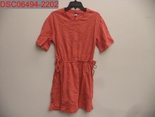 Old Navy Women's Poppy Waist-Defined Slub-Knit T-Shirt Dress, M 500081401418