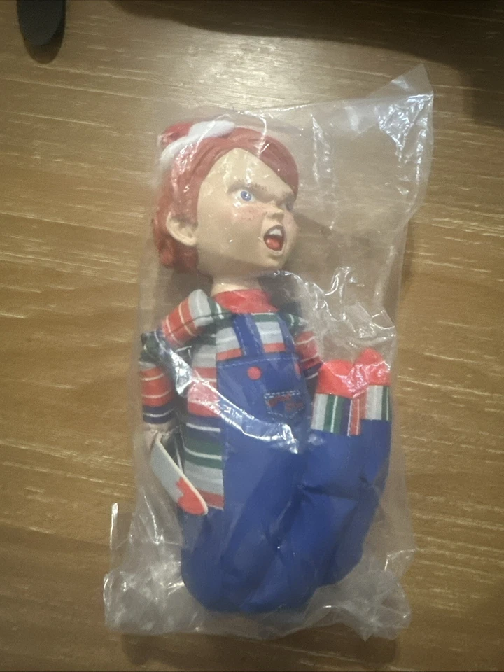 Holiday Horrors CHUCKY 8" Child's Play Figure Roto Phunny KID ROBOT 2024 - Image 2 of 3