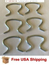 Door / Window Handle Crank Retainer Clip For GM Ford Toyota Pack of 6 FREE SHIP