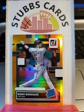 2022 Donruss Romy Gonzalez #78 Holo Orange Rate Rookie Chicago White Sox