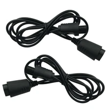 2Pcs Extended Extension Cable Cord For Nintendo 64 Controller N64 Game Console