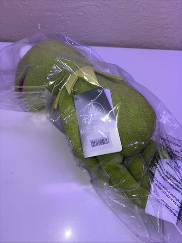 NEU Disney Store The Muppets Kermit der Frosch weiche Plüschpuppe Spielzeug 16 Zoll Neu mit Etikett - Bild 3 von 3
