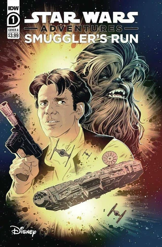 IDW DISNEY STAR WARS ADVENTURES SMUGGLER'S RUN #1 COVER A MAIN 1ST PRINT 2020