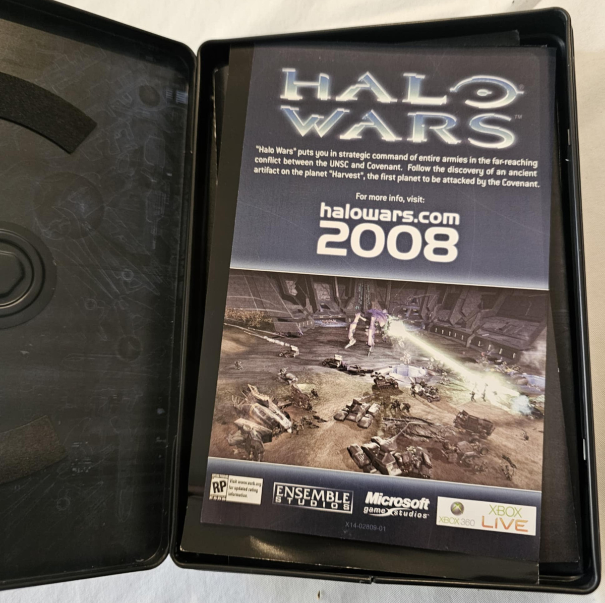 Boîte Vide Xbox 360 Halo 3 Limited Édition – Boîtier Original Collection