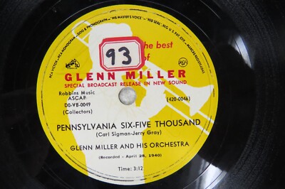Glenn Miller & His Orch. - RCA VICTOR - Pennsylvania Six-Five