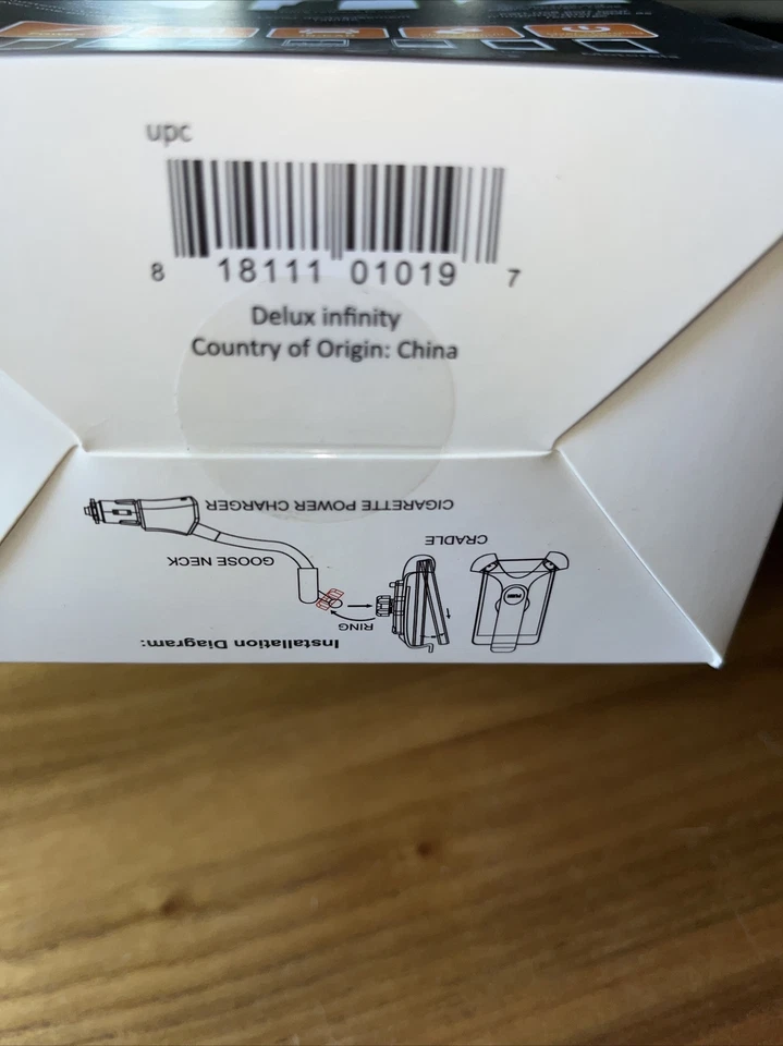 Delux Smartphone Holder With USB Charger Black And New - Image 4 of 4