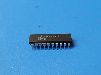 (1 PC) PLS159N SIGNETICS Field Programmable Gate Array 14.3MHz TTL PDIP20