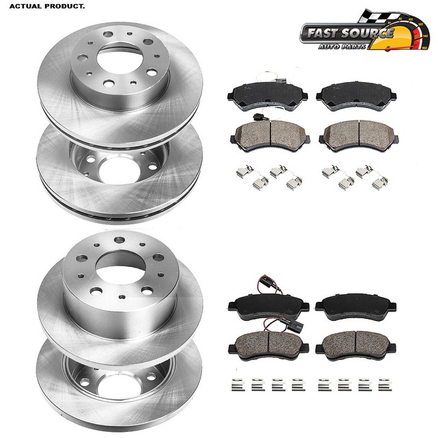 Front+Rear Brake Rotors Ceramic Pads For 2015 2017 Ram Promaster 1500 2500 3500 eBay