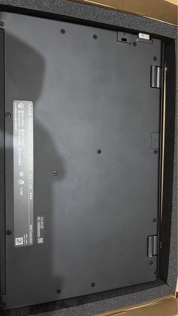 VAIO SX12 VJS12390111B laptop black Windows10 Home /intel Core i7
