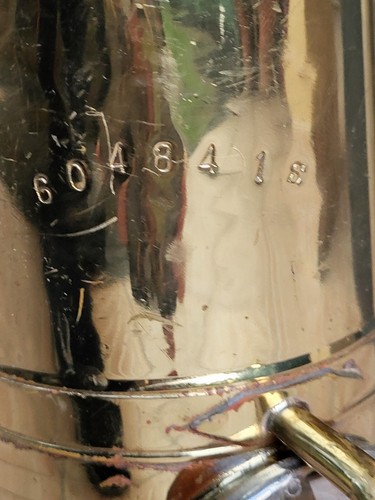 BUESCHER 400 BARITONE SAXOPHONE,need adjust./SAX SASSOFONO BARITONO da sistemare - Foto 19 di 24