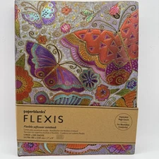 Paperblanks Flexis Flutterbyes Ultra Lined Softcover 240 Lined Pages Flexible