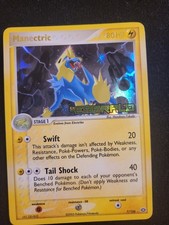 Manectric/Voltenso 7/106 Stempel/Stamp – EX Emerald/Smaragd – Holo – EN - Exc