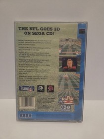 SEGA Sports Joe Montana's NFL Football Sega CD 1993 NTSC Manual Included