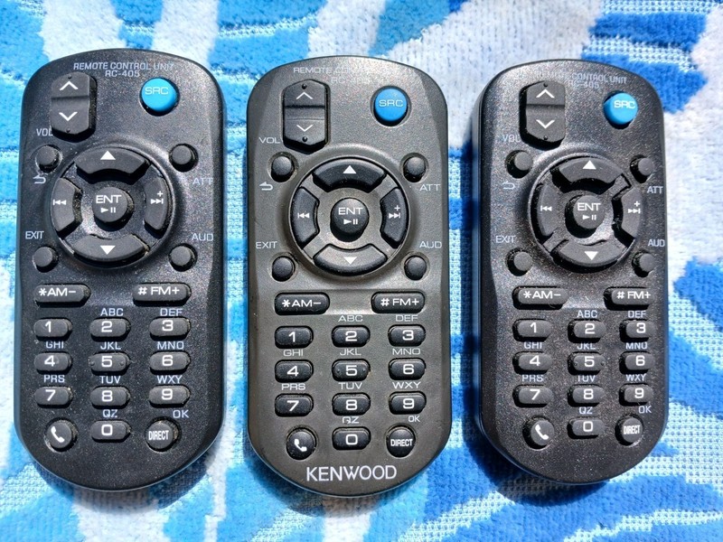 Kenwood RC-405 Car Stereo Reciever Wireless Remote (1) BULK X3