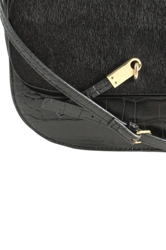 ZARA WOMAN Borsa a spalla Donna Borsa nero stile casual - Foto 3 di 5