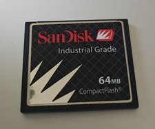 SanDisk 64MB CompactFlash CF Card SDCFBI-64-201 Industrial Grade