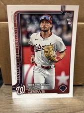 2025 Topps Update Series Rookie Debut Dylan Crews Oversized Jumbo
