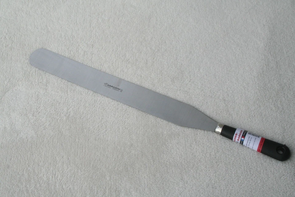 Krampouz Crepewender 40 cm Wendemesser Edelstahl Profi Crepe Teigwender Spatula - Bild 1 von 2