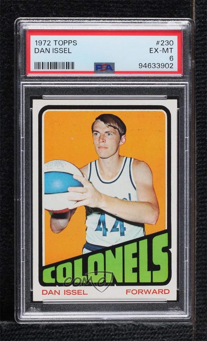 1972-73 Topps Dan Issel #230 PSA 6 HOF gh4