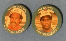 1984 Baseball Button Montréal Expos Andre Dawson Tim Raines￼