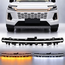 Led Upper Grille Hood Drl Daytime Light Wturn Signal For 2026 Toyota Rav4 Led Upper Grille Hood Drl Daytime Light Wturn Signal For 2026 Toyota Rav4