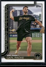 2025 Topps #FP-6 Carl Radke First Pitch (Series One)