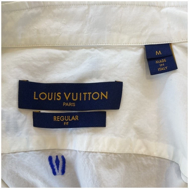 LOUIS VUITTON（LV） Louis Vuitton camicia regolare con colletto DNA Fil Coupè 21022113 29055871