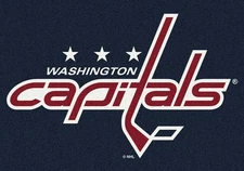 8x11 Milliken Washington Capitals NHL Spirit Area Rug - Approx 7'8"x10'9"
