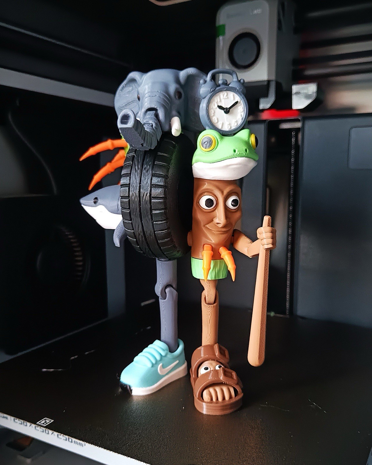 La Grande Combinazione – Articulated Italian Brainrot Figurine Toy Kids & Adults