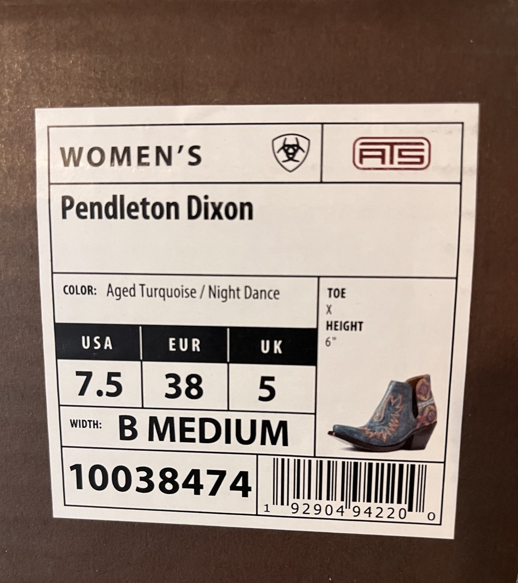 Pendleton Dixon Western Boot View 5