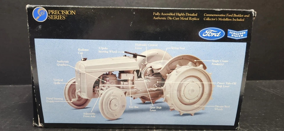 ERTL - Precision Series - The Ford 2N With Ferguson System Farm Tractor 1/16  - Image 3 of 4