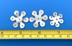 3 Antique  MOP Mother Of Pearl Sewing Thread Winders — photo 3