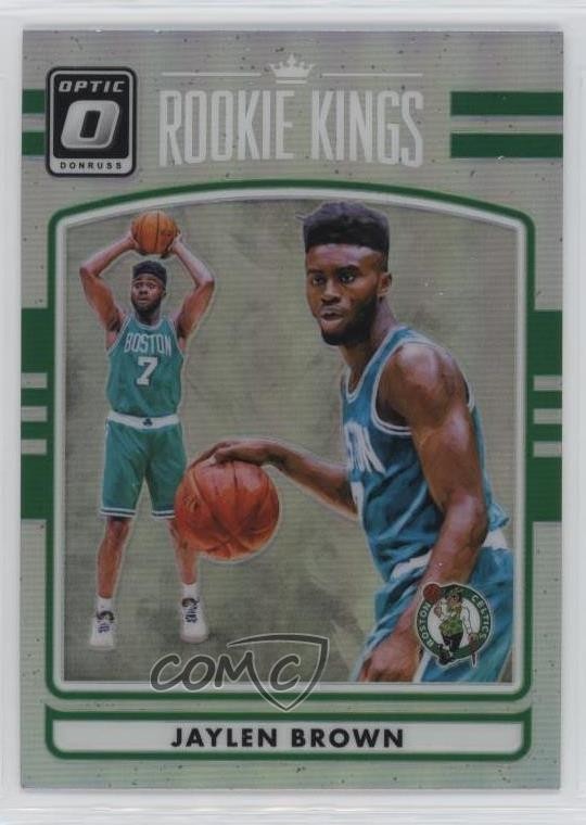 2016-17 Panini Donruss Optic Rookie Kings Holo Silver Prizm Jaylen Brown #3 0p31