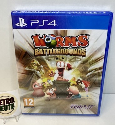Worms: Battlegrounds (Sony PlayStation 4, 2014) Brand Neu Sealed Ovp