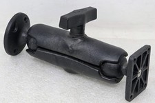 RAM Double 1.5" Ball Mount with Round and Rectangular Plates RPR-104-RDB RPR-111