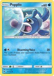 Popplio 64/214 Lost Thunder Common
