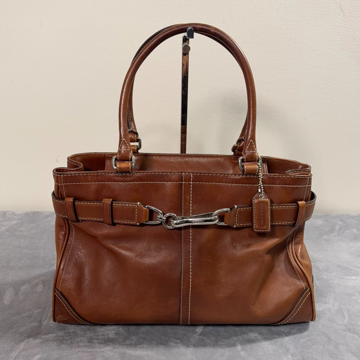 25+ Coach Hampton Tote Brown Bags & Handbags for Women for sale
