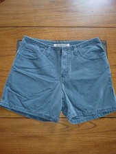 Hydraulic Women's Vintage 100 Cotton Ultra Twill High Waisted Short Gray Fits 6