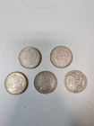 Morgan Dollars Lot of 5 90% Silver Coin Mixed Year US [Lot 23]