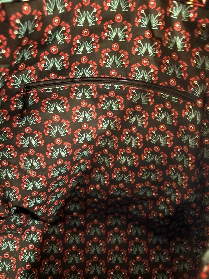 Bolsa Tote Vera Bradley Grande Encantamento Unicórnios Raposas Grande 21”x15” - Imagem 3 de 4