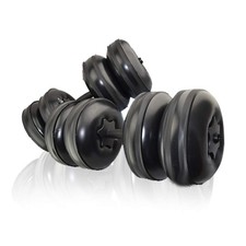 Travel Weights Water Filled Dumbbells Set for Man Women, Adjustable Water Du...