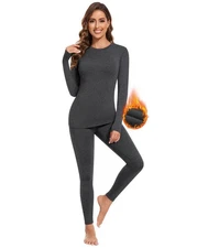 Thermal Underwear Set for Women - Cold Weather Long Johns Base Layer