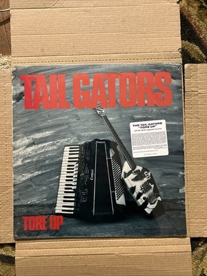 TAIL GATORS - Tore Up 1987 Wrestler Records Sealed LP Hype Sticker