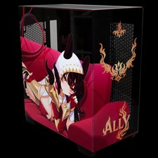Alekirser x Stoneforged PC Case RGB LED Computer Case PC Case Black Open Box New