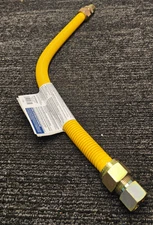 Eastman 40YE545524 Stainless Gas Connector Epoxy Coated 24” 3/4"MIP X 3/4" FIP