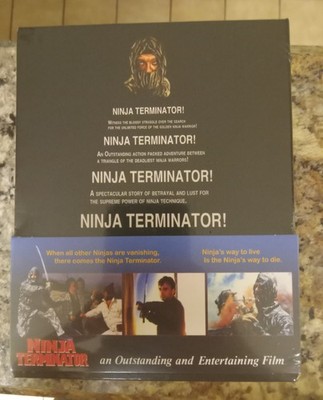 Ninja Terminator (1985) Limited Edition (2-Bluray Set) OOP