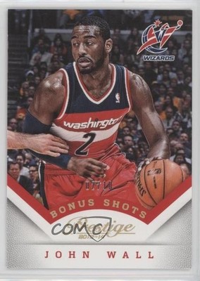 2013-14 Panini Prestige Gold Bonus Shots 2/10 John Wall #80 9v7
