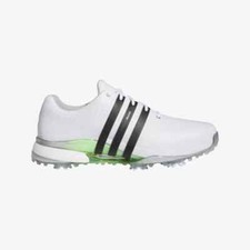 NEW 2024 Adidas Men's Tour360 Golf Shoes - IF0243 - White/blk/Grspark Size 9.0 M