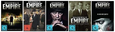BOARDWALK EMPIRE - DIE KOMPLETTE SERIE 22 DVDS - SEASONS 1-5 STAFFELN 1+2+3+4+5